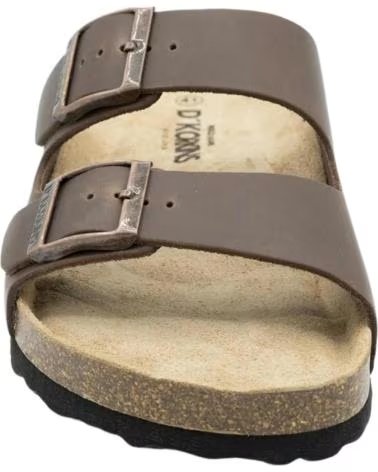 DKORKINS D´KORKINS PARIS MEN´S ANATOMICAL BIO SANDALS LEATHER CUERO