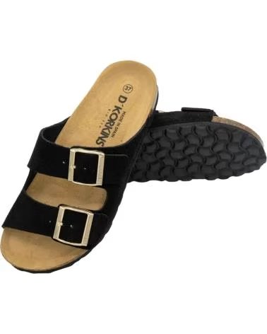 DKORKINS SANDÁLIA BIO ANATÓMICA D´KORKINS PARIS NEGRO