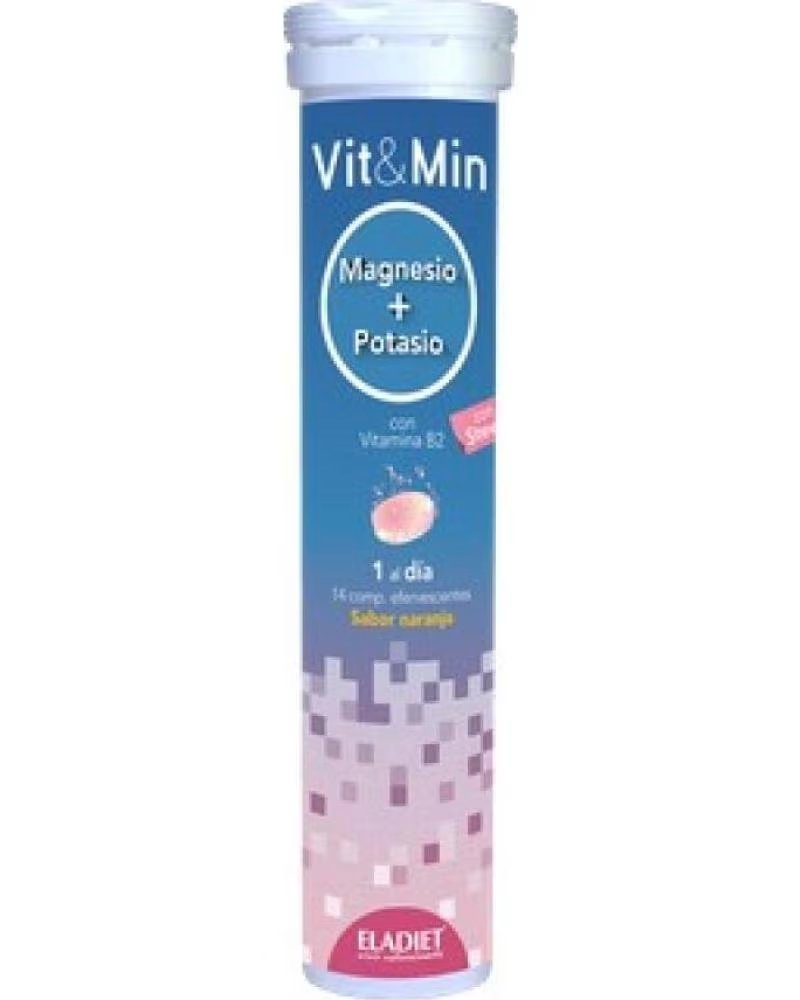 ELADIET VIT&MIN MAGNESIO Y POTASIO COMPRIMIDOS EFERVESCENTES