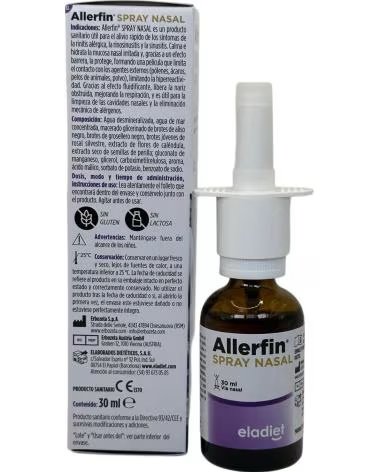 ELADIET ALLERFIN SPRAY NASAL PARA ALERGIAS 30ML