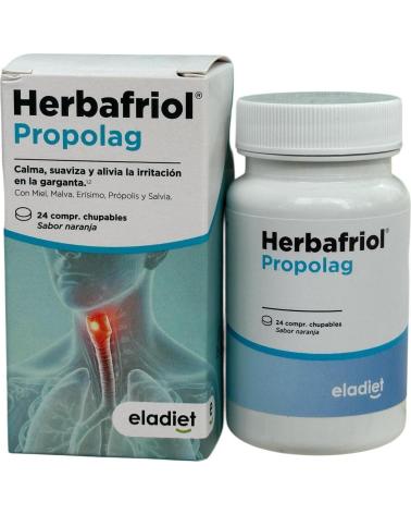 ELADIET HERBAFRIOL PROPOLAG 24 COMPRIMIDOS PARA CHUPAR