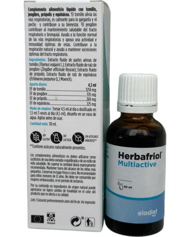 ELADIET HERBAFRIOL MULTIACTIVE GOTAS 30ML