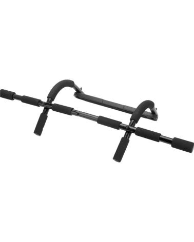 BARRA DE DOMINADAS PARA PUERTA XQMAX - ENTRENAMIENTO DE FUERZA NEGRO