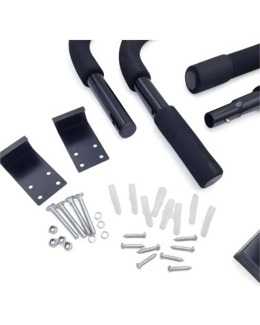 BARRA DE DOMINADAS PARA PUERTA XQMAX - ENTRENAMIENTO DE FUERZA NEGRO