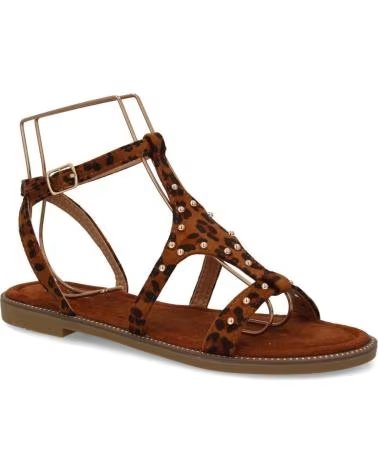 SPORT3PUNTO0 TF6068 SANDALEN MIT LEOPARDENMUSTER VARIOS COLORES