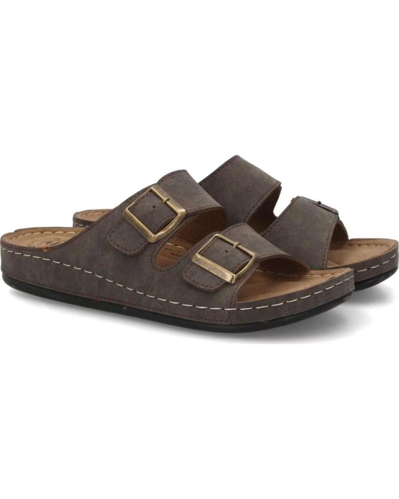 SPORT3PUNTO0 SANDALIAS 4824 MARRÓN DOBLE HEBILLA VARIOS COLORES