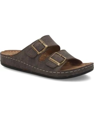 SPORT3PUNTO0 SANDALIAS 4824 MARRÓN DOBLE HEBILLA VARIOS COLORES