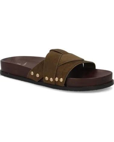 SPORT3PUNTO0 OH-578 WILDLEDER-SANDALEN MIT NIETEN VARIOS COLORES