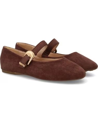 SPORT3PUNTO0 BALLERINES KK-1042 EN DAIM MARRON VARIOS COLORES