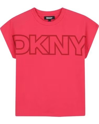 DKNY CAMISETA MANGA CORTA EN COLOR ROSA