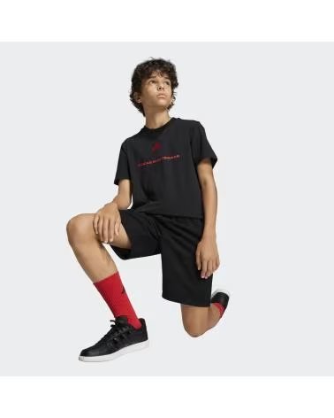ADIDAS CAMISETA DE MANGA CORTA B SJ T EN NEGRO PARA NINOS UNISEX BLACK