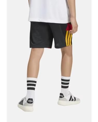 ADIDAS PANTALON CORTO J HOT SHO EN NEGRO PARA NINOS UNISEX BLACK-COGOLD-POWRED