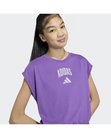 ADIDAS CAMISETA DE MANGA CORTA KD5929 EN PARA NINAS MORADO