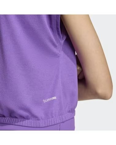 ADIDAS CAMISETA DE MANGA CORTA KD5929 EN PARA NINAS MORADO