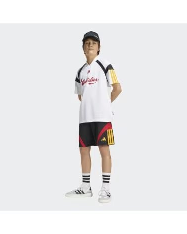 ADIDAS KURZARMSHIRT IN WEISS BLANCO