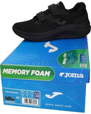 JOMA SAPATILHAS CN10LW2521V NA COR PRETA NEGRO