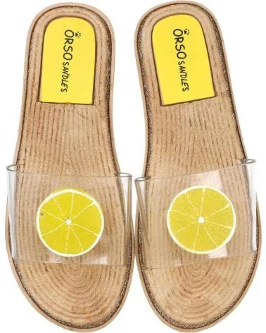 BUBBLE BOBBLE Sandalias 2625 en multicolor para mujer NARANJA
