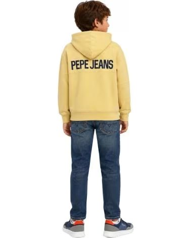 PEPE JEANS SWEAT À CAPUCHE JAUNE NAN