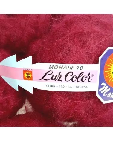 LUZ COLOR MOHAIR 226 ROJO