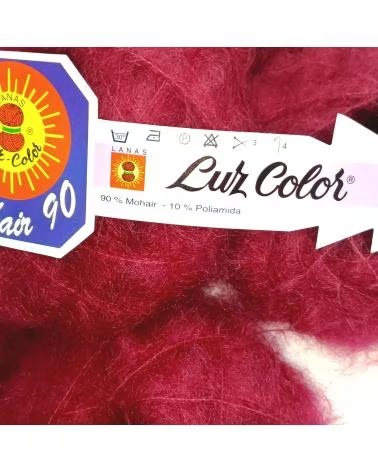 LUZ COLOR MOHAIR 226 ROJO