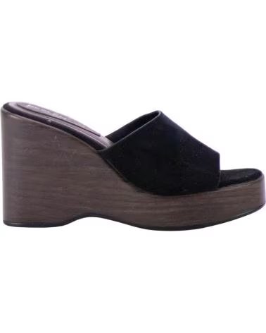 KESLEM ZUECOS DE PLATAFORMA 903-652 NEGRO