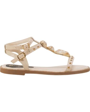 KESLEM SANDALIAS PLANAS 333-335 EN COLOR BEIGE