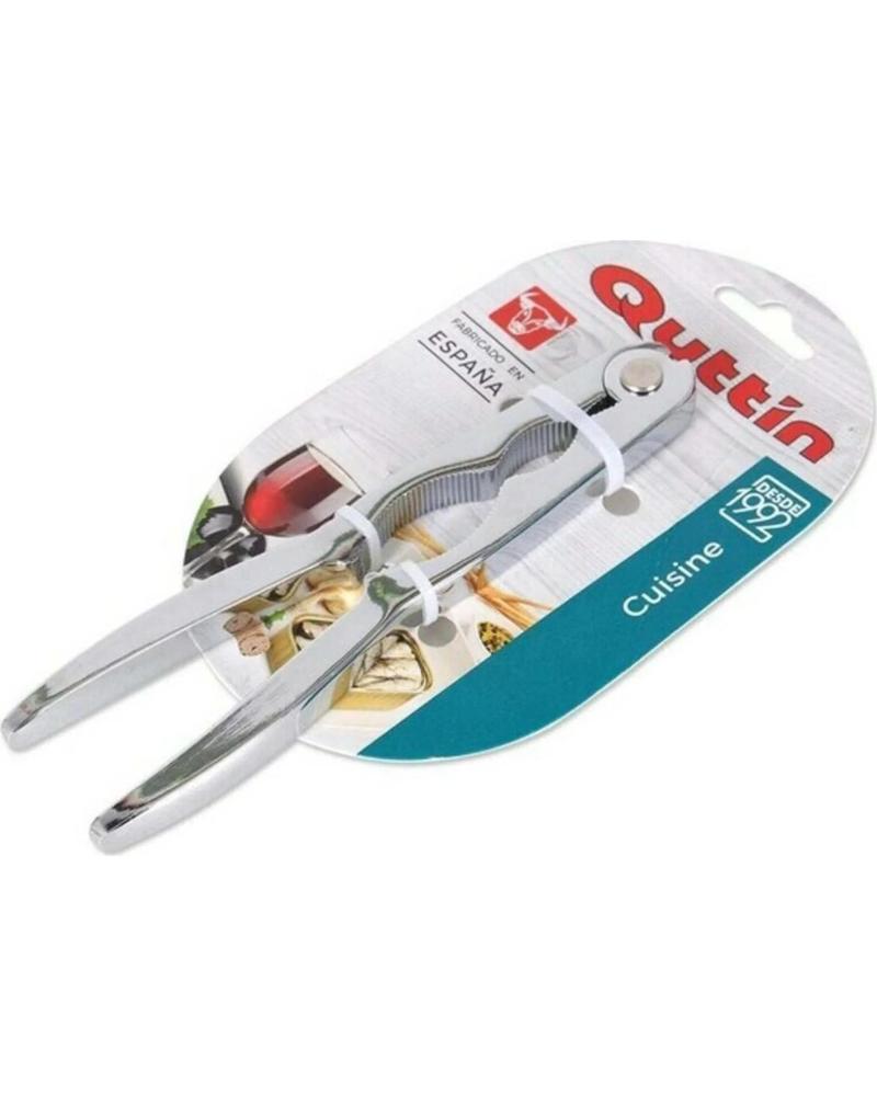 QUTTIN CASCANUECES DE ACERO INOXIDABLE PLATEADO