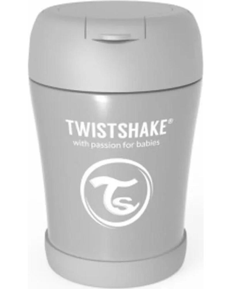 TWISTSHAKE TERMO DE COMIDA PARA BEBÉ GRIS