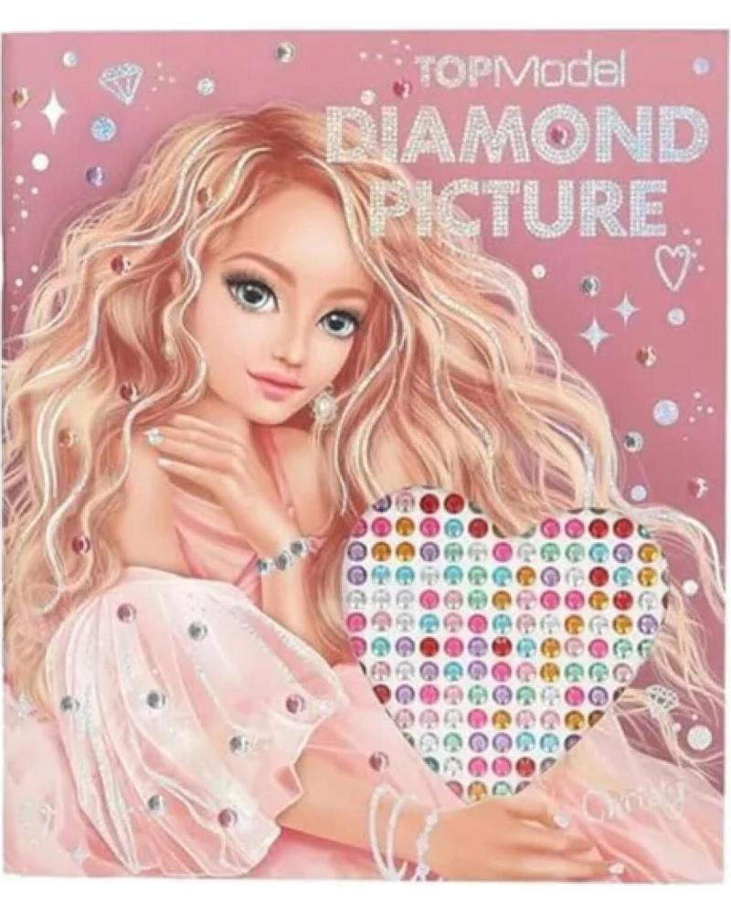 TOP-TOY TOP-MODEL DIAMOND PICTURE KIT CREATIVO NEGRO
