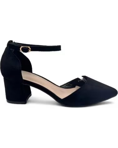 TIMBOS SANDALIA TACÓN VESTIR 132885 NEGRO