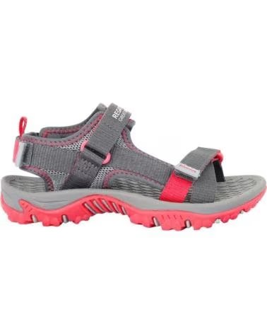 REGATTA BLAZE GRANT SANDALEN FÜR KINDER GRIS ROSA