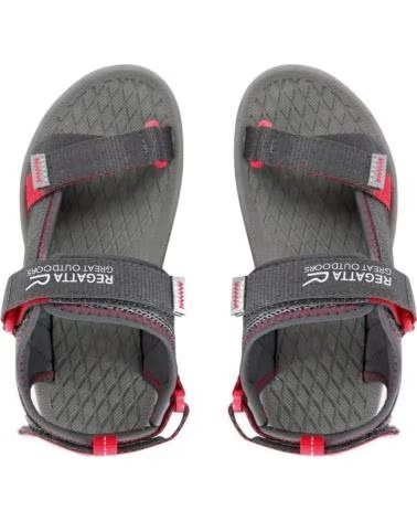 REGATTA BLAZE GRANT SANDALEN FÜR KINDER GRIS ROSA