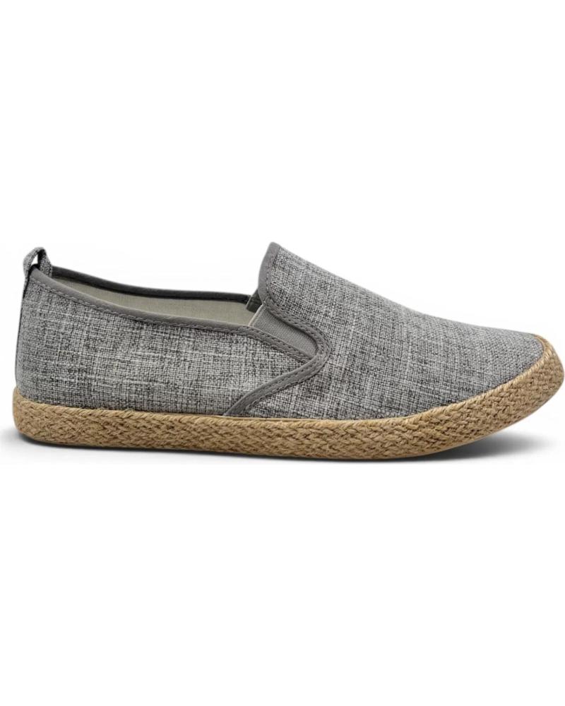 TIMBOS ALPARGATA DE ESPARTO PARA HOMBRE 132837 GRIS