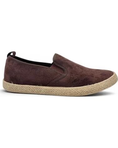 TIMBOS ESPADRILLE EN SPARTE MARRON MARRóN