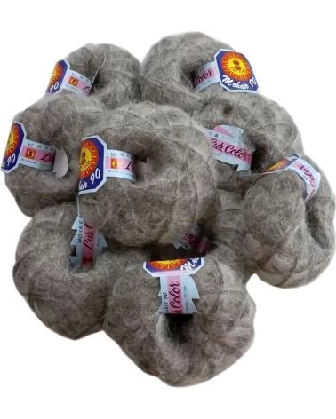 LOTE DE 20 NOVELOS DE LÃ MOHAIR MATIZADA LUZ COLOR MATIZADO