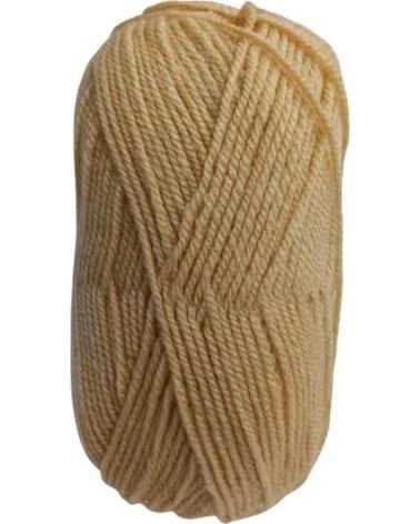 LUZ COLOR LOTE 20 OVILLOS DE LANA BEIGE