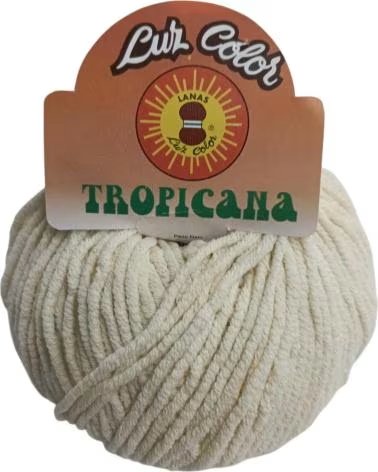 LUZ COLOR SET 20 GOMITOLI DI COTONE TROPICANA BEIGE