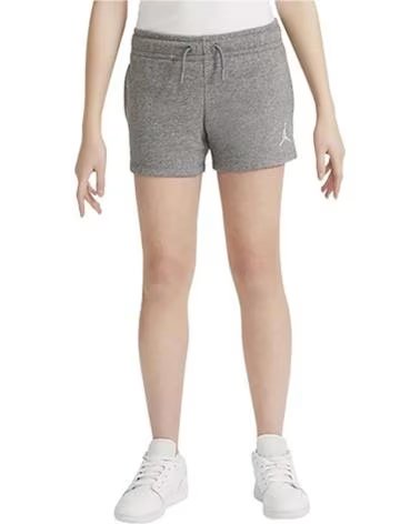 NIKE JORDAN ESSENTIALS SHORT 45A771-GEH KURZE HOSE FÜR MÄDCHEN GRAU GRIS