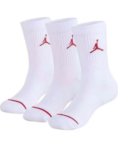 JORDAN MEIAS RJ0010-001 UNISSEX BLANCO