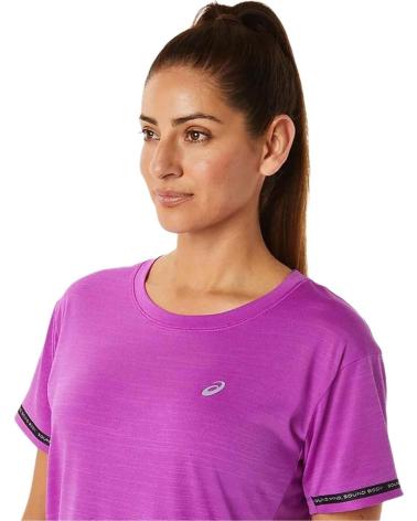 ASICS CAMISETA DE MANGA CORTA 2012C226-502 PARA MUJER MORADO