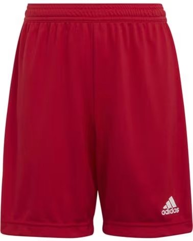 ADIDAS PANTALON CORTO H57501 EN PARA NINOS ROJO