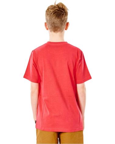 RIP CURL CAMISETA MANGA CORTA KTEXP9-4870 PARA NIÑOS ROJO