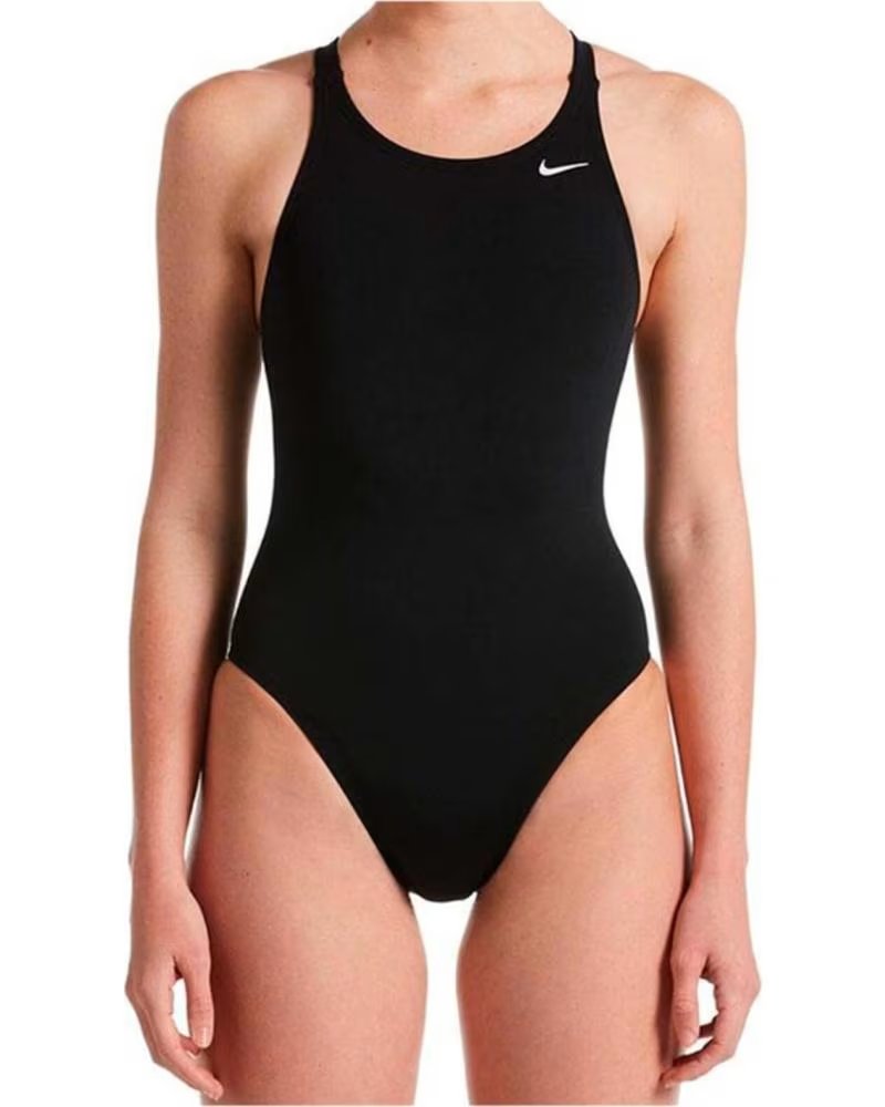 NIKE FATO DE BANHO DESPORTIVO NESSA001-001 PARA MULHER NEGRO