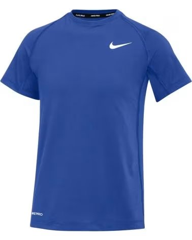 NIKE T-SHIRT MANCHES COURTES SWIM HYDROGUARD SOLID ESSENTIALS NESSA586 BLEU VIF HOMME 494 AZUL