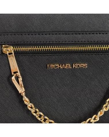 MICHAEL KORS SAC BANDOULIÈRE JET SET GRANDE CUIR SAFFIANO 35S1GTTC7 NOIR NEGRO