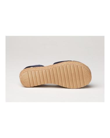  de Mujer  IBICENCA ANTE CRUZ GEL-MEMORY FOAM 1257 MARINO