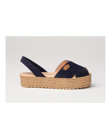  de Mujer  IBICENCA ANTE CRUZ GEL-MEMORY FOAM 1257 MARINO