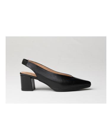 Sandalen für Damen EVA MAÑAS SALON DESCUBIERTO PIEL 1496 NEGRO