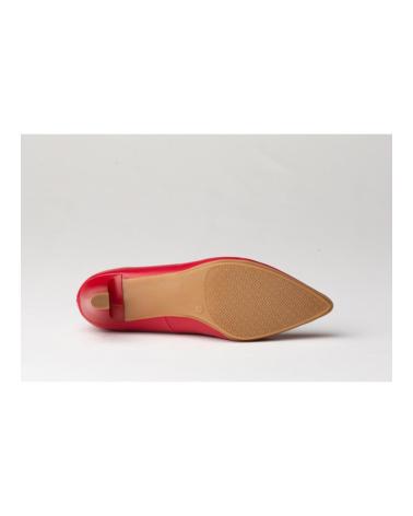 Zapatos de Mujer EVA MAÑAS SALON PIEL SOFT1498 ROJO