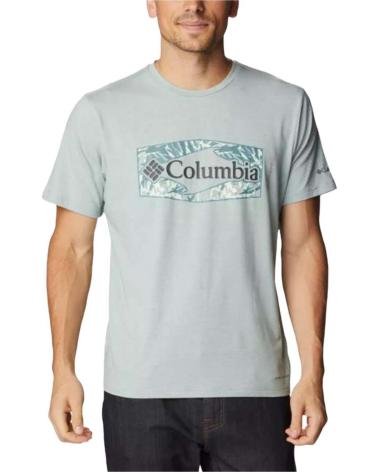 COLUMBIA CAMISETA DE MANGA CORTA 1931172-351 EN PARA HOMBRE GRIS